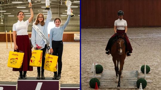 Alicja Grabowska z Oławy zajęła II miejsce w zawodach Working Equitation
