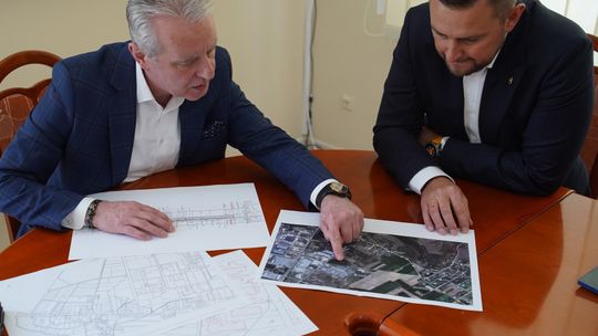 Burmistrz spotkał się z wicemarszałkiem. O czym rozmawiali?