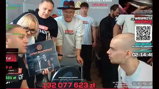 Do końca streama jeszcze dwie godziny. Zaczęło się od Mai z Oławy!