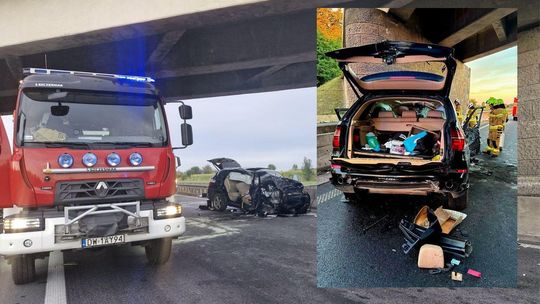 Groźny wypadek na A4. Ranne aż trzy osoby...