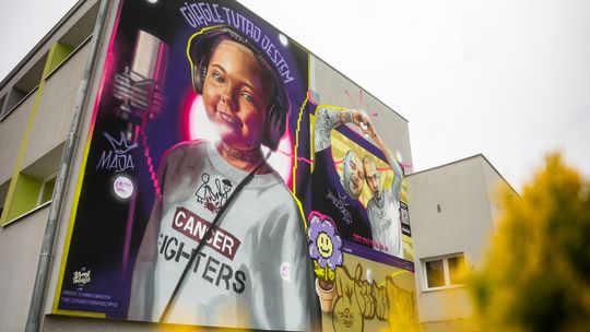 Mural dla Mai już zachwyca!