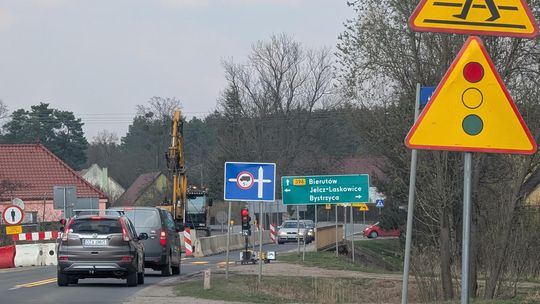 Nowa organizacja ruchu na trasie Oława - Janików