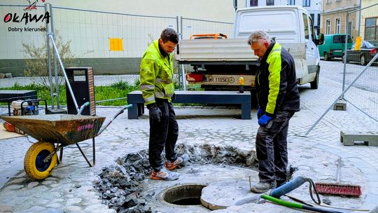 OŁAWA Będziemy mieli nową studnię, choć... starą