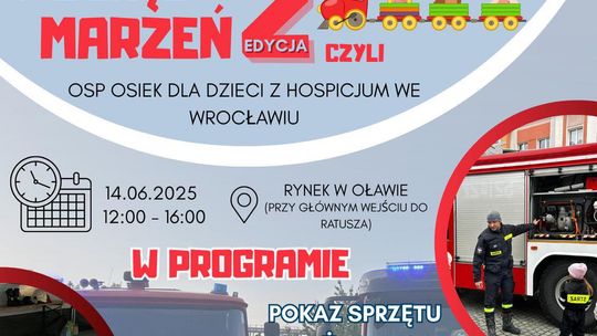 OSP w Osieku zaprasza do Pociągu Marzeń