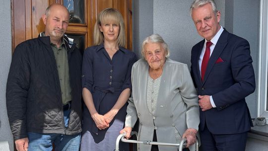 Pani Danuta ukończyła 100 lat! Wielkie gratulacje!