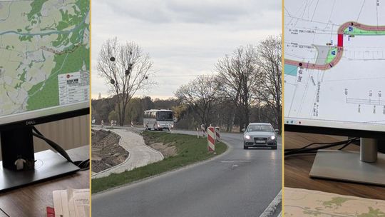 Po której stronie drogi będzie trasa rowerowa z Oławy do Jelcza-Laskowic?