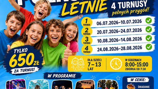Półkolonie letnie 2026 w Jelczu-Laskowicach. Ruszyły zapisy