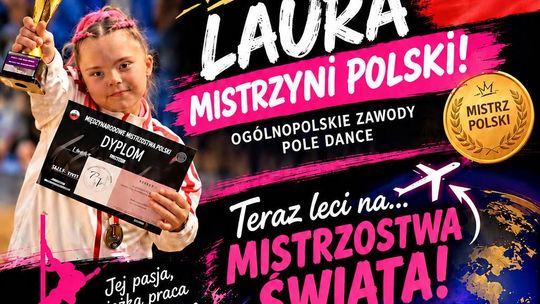 Pomóżmy Laurze polecieć na mistrzostwa świata!