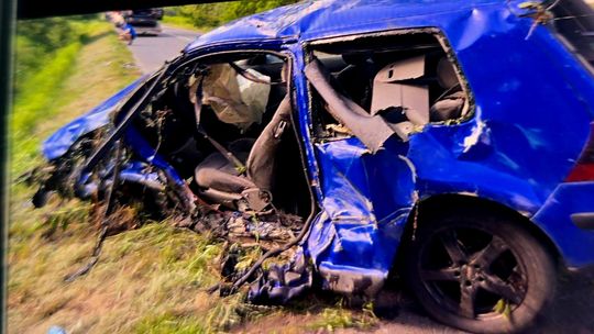 Poważny wypadek w Brzezinkach. Są ranni