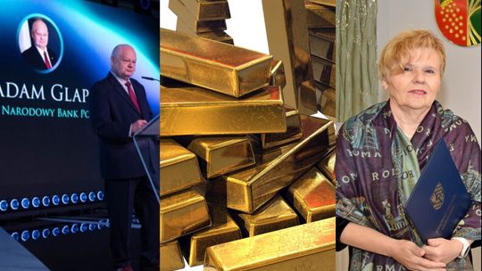 Małgorzata Engel, Adama Glapiski i złoto