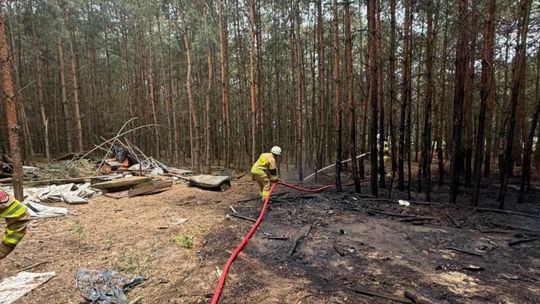 Pracowita niedziela strażaków