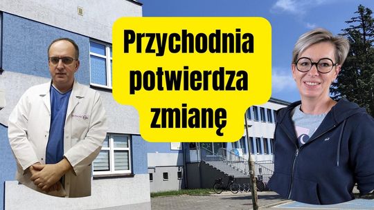 Przychodnia potwierdza zmianę na stanowisku prezesa
