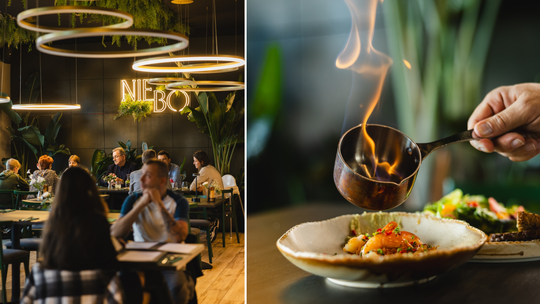 Restauracja NiEbO zaprasza na 1. urodziny. Cztery dni pełne muzyki, wyjątkowych smaków i niespodzianek.