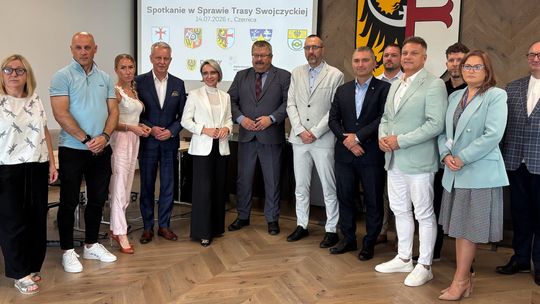 Rozmawiali o Trasie Swojczyckiej