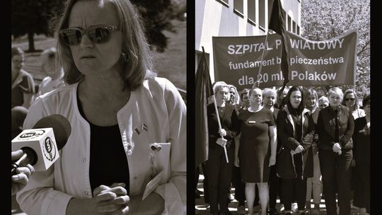 "Rządzący leczą się gdzie indziej i nie potrzebują szpitali powiatowych"