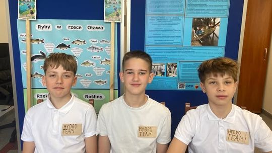 Sukces drużyny Hydro Team ze szkoły w Marcinkowicach w finale krajowym Climate Detectives!
