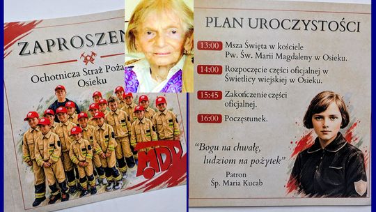Ta jednostka OSP otrzyma imię Marii Kucab
