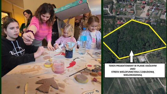 Tak mieszkańcy Nowego Otoku pokazują, że zależy im na tym "lasku"