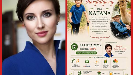 To ona poprowadzi festyn dla Natana