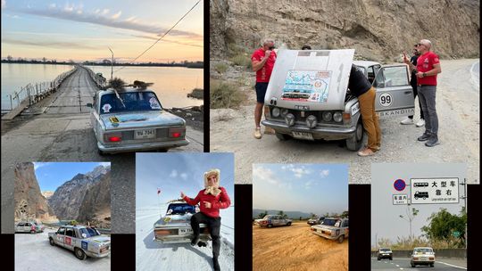 Trwa motoryzacyjna przygoda. Gdzie zastaną ich święta?