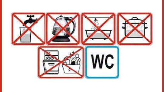 Uwaga! W tych miejscowościach woda nie jest zdatna do picia