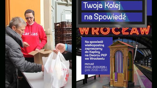 Zachęta do wielkopostnej jałmużny i spowiedzi