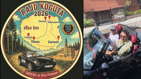 Zbyszek już nie żyje, ale... choć w ten sposób pojedzie na rajd
