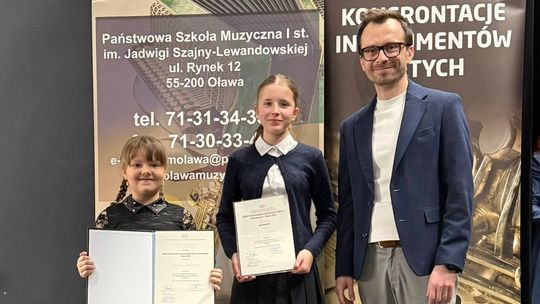 Oławianie nagrodzeni w Konkursie Instrumentów Dętych