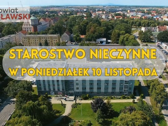 10 listopada nie załatwisz żadnej sprawy w starostwie