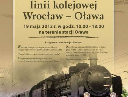 170-lecie linii kolejowej Wrocław-Oława