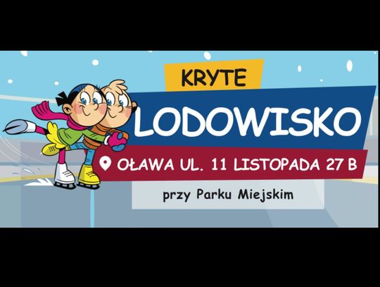 22 listopada otwierają kryte lodowisko w Oławie 22 listopada otwierają kryte lodowisko w Oławie