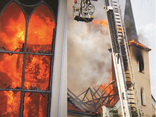 30 maja spłonął kościół w środku miasta (GALERIA)