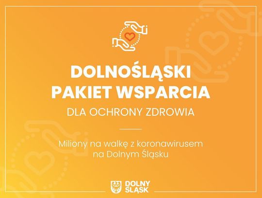 40 mln na walkę z koronawirusen na Dolnym Śląsku