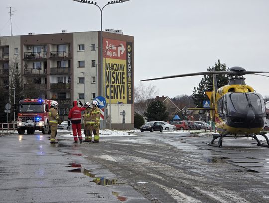 42-letni mężczyzna spadł z balkonu na czwartym piętrze. Nie żyje