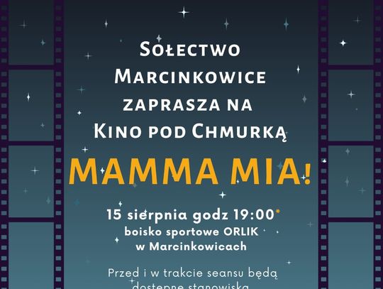 Kino pod chmurką w Marcinkowicach