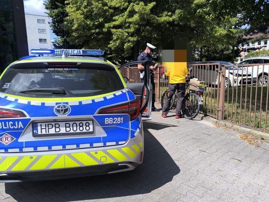 56-letni rowerzysta otrzymał wysoki mandat - 2500 zł