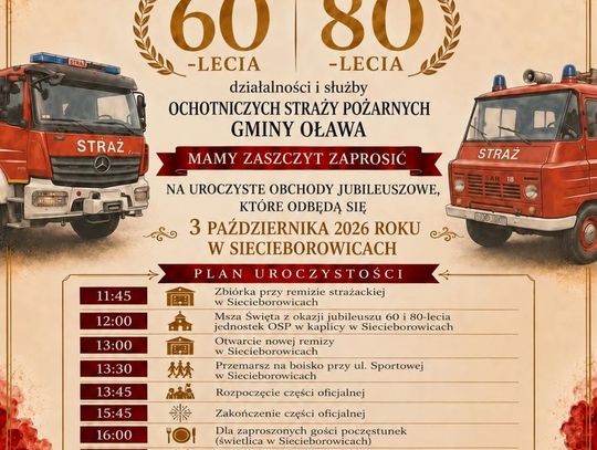 60-lecie OSP w Siecieborowicach