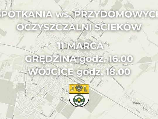 A może przydomowa oczyszczalnie ścieków? Przyjdź na spotkanie