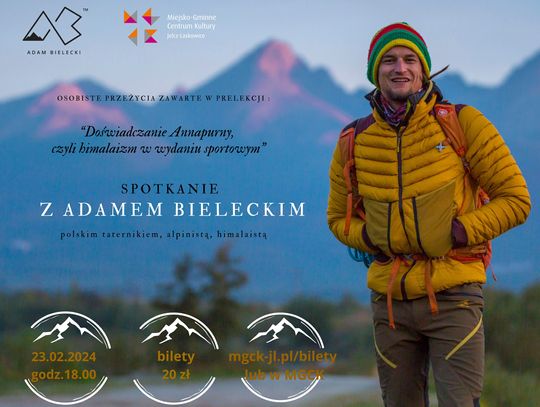Adam Bielecki opowie o doświadczaniu Annapurny