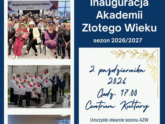 Akademia Złotego Wieku rozpoczyna nowy rok akademicki