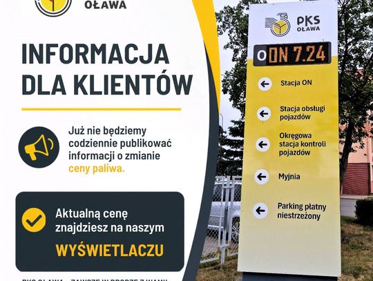 Aktualną cenę w tankomacie zobaczysz teraz na wyświetlaczu
