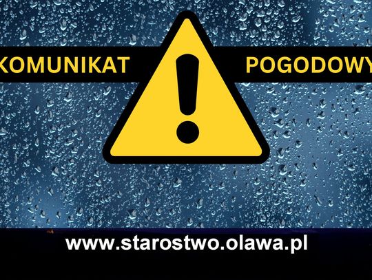 ALERT POGODOWY! Jutro i w niedzielę mocno popada