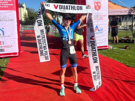 Alicja Sidor mistrzynią Polski w duathlonie!