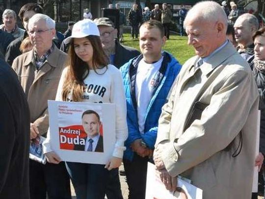 Andrzej Duda odwiedził Oławę