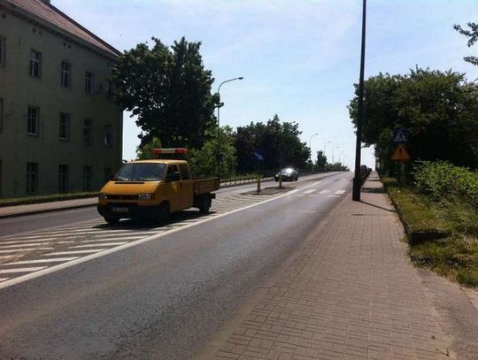 Asfalt jak plastelina. Problemy na wiadukcie