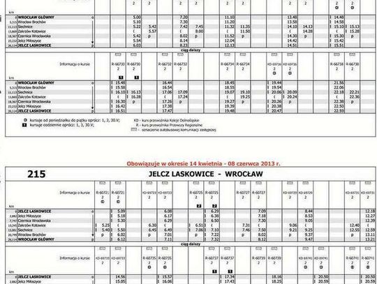 Autobusy znów zastąpią pociągi