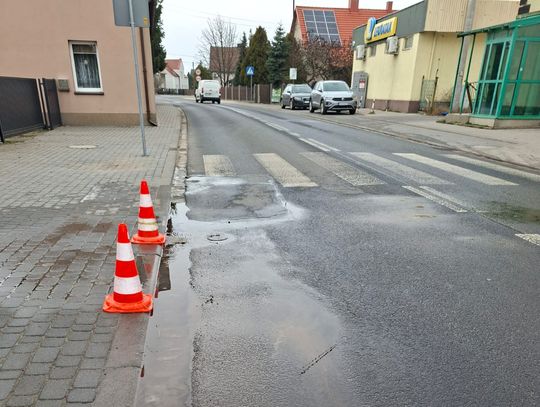 Awaria wodociągu w Bystrzycy