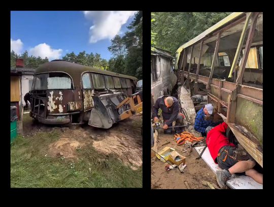 Bałtyk już w Oławie. Sensacja motoryzacyjna. Odnaleziony autobus