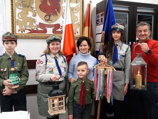 Betlejemskie Światełko Pokoju dotarło do Gminny Oława