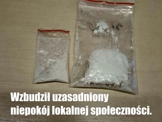 Bez wyraźnego celu poruszał się po okolicy i zaglądał na posesje